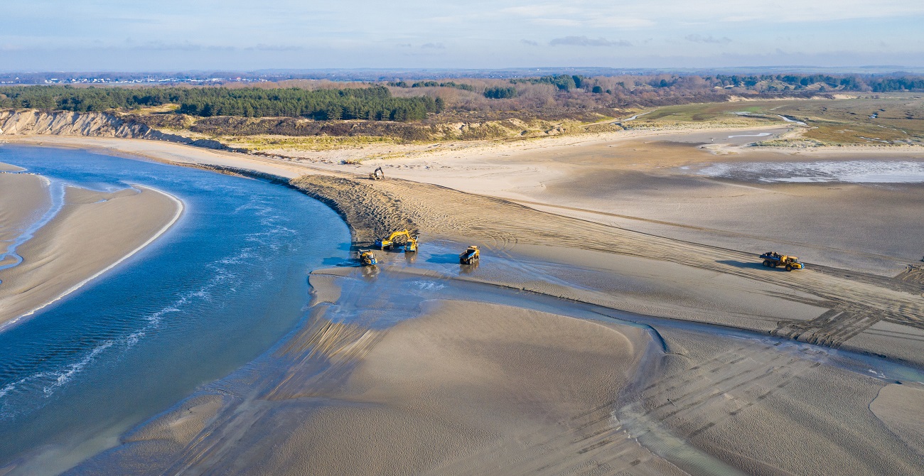 Finalisation du réensablement de la Baie d’Authie et poursuite des