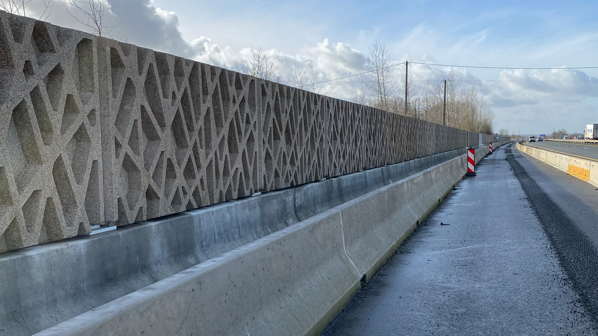 béton extrudé