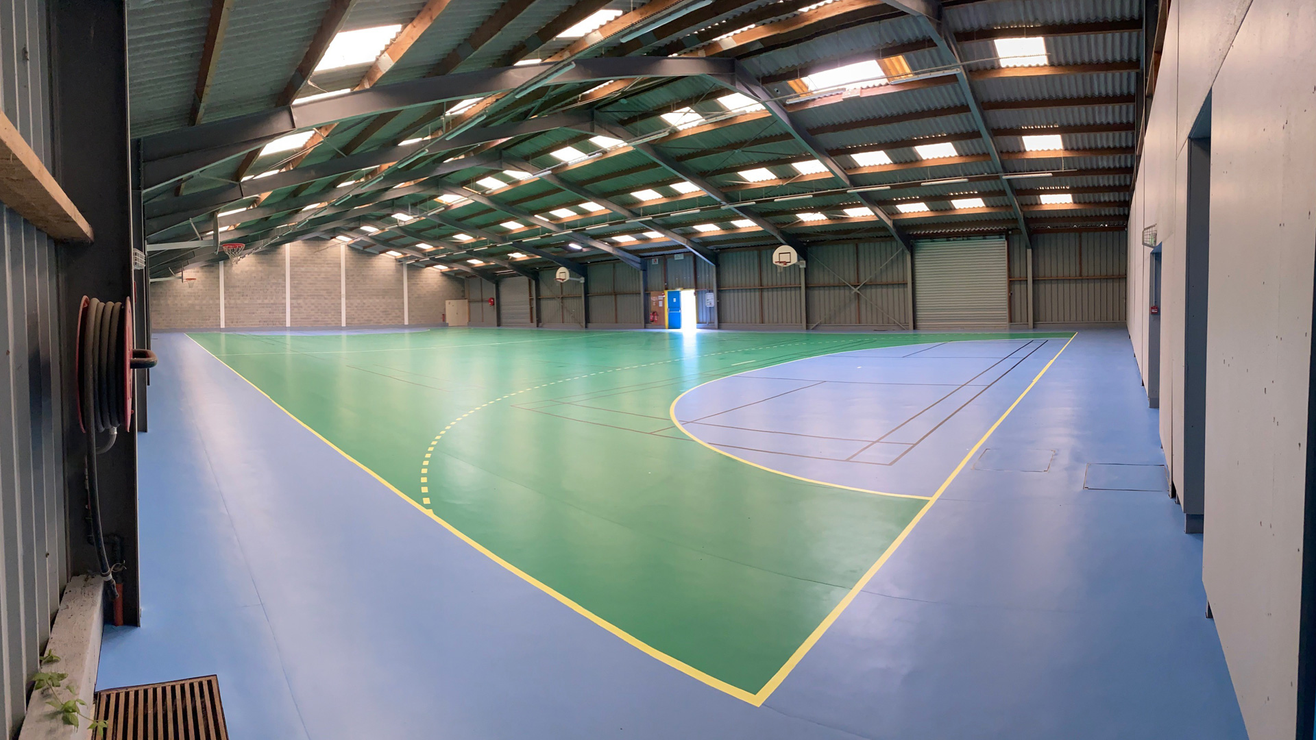 travaux salle de sport