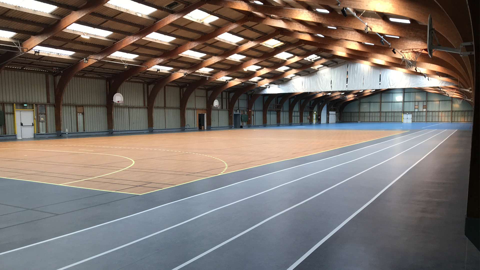 travaux salle de sport