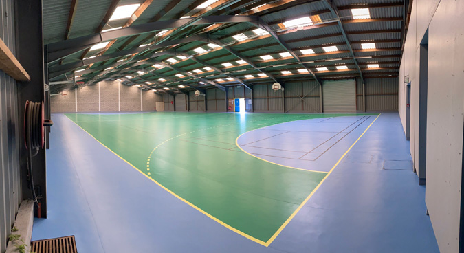travaux salle de sport