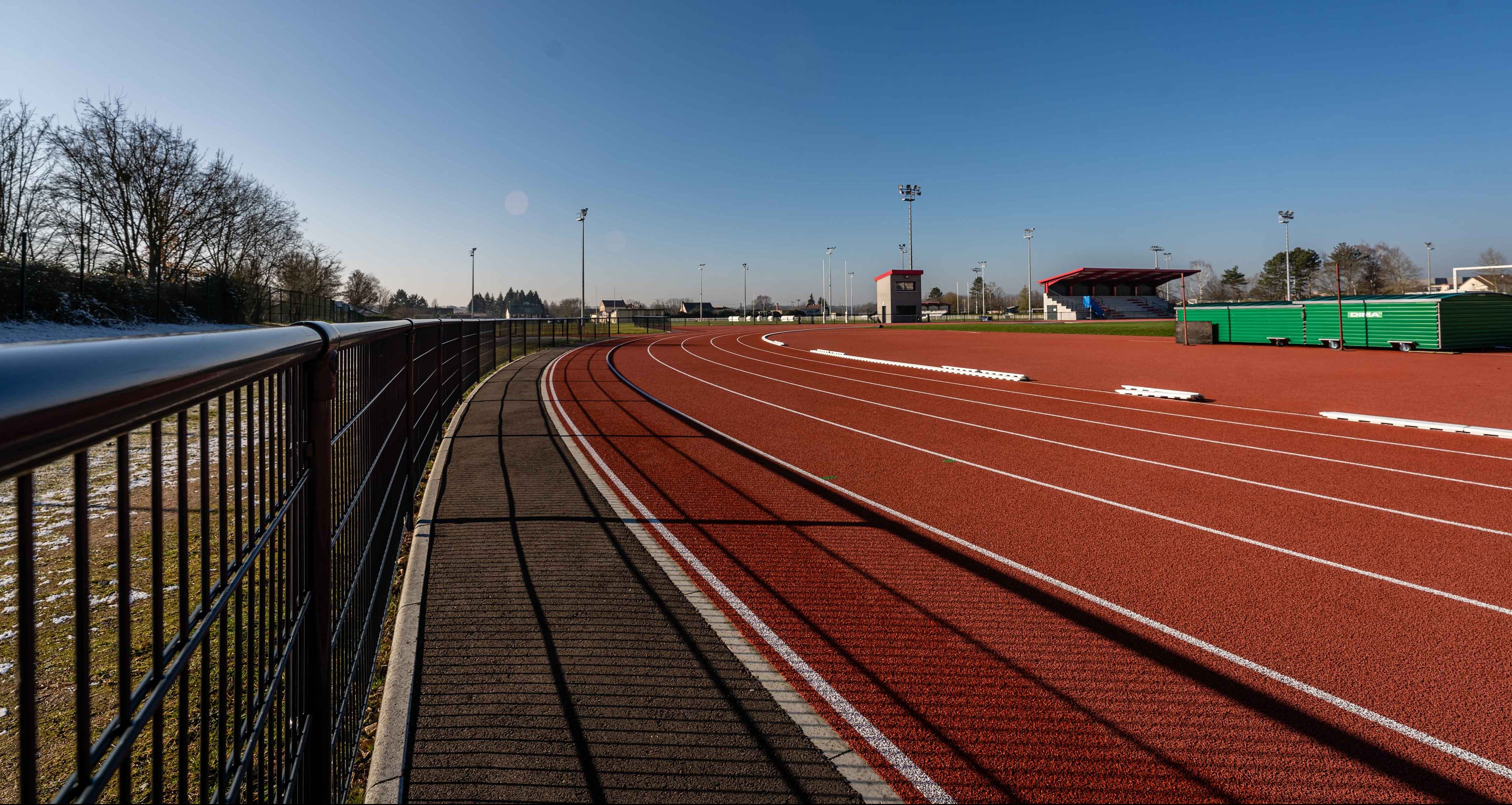 travaux terrain de sport