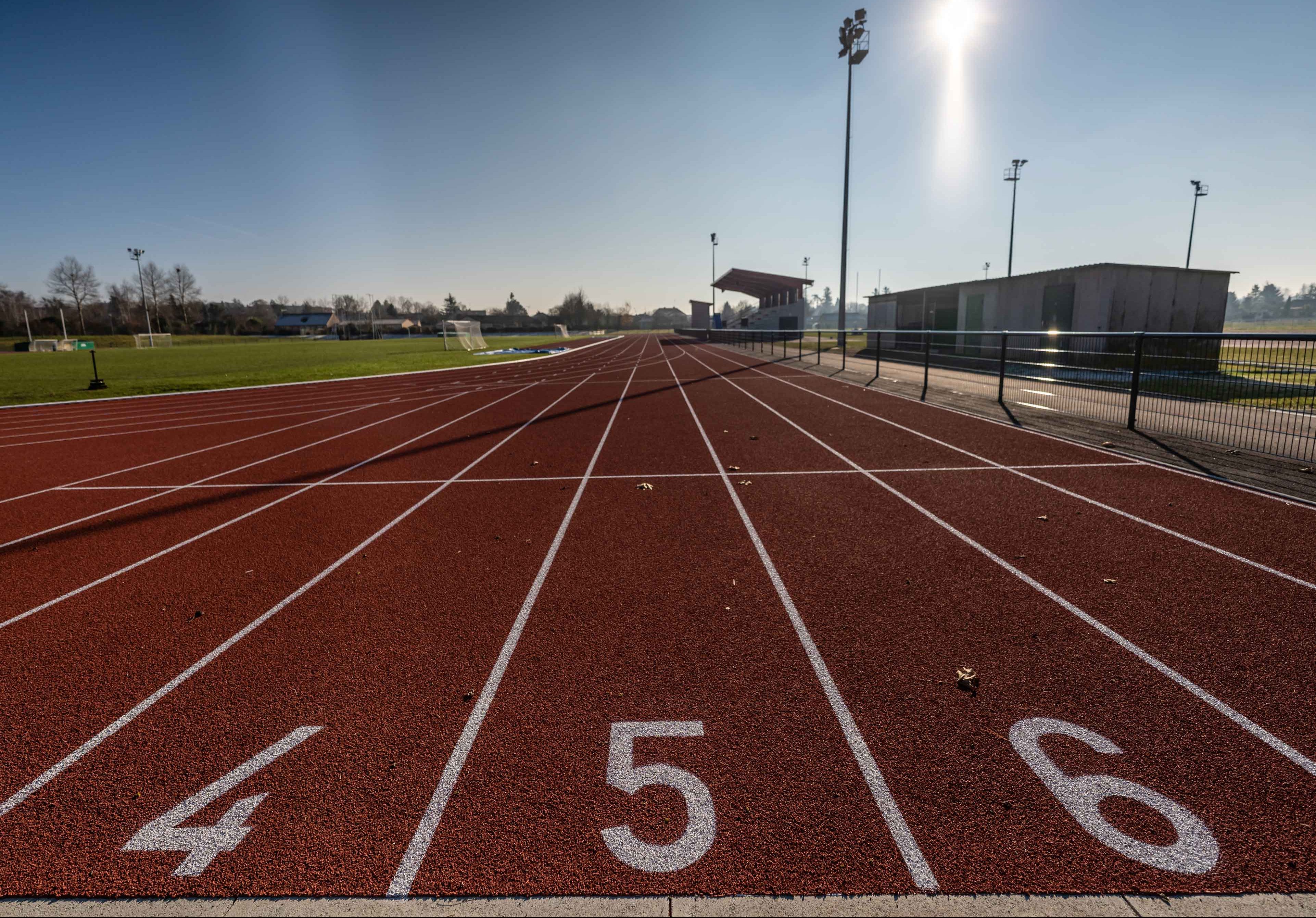 travaux terrain de sport